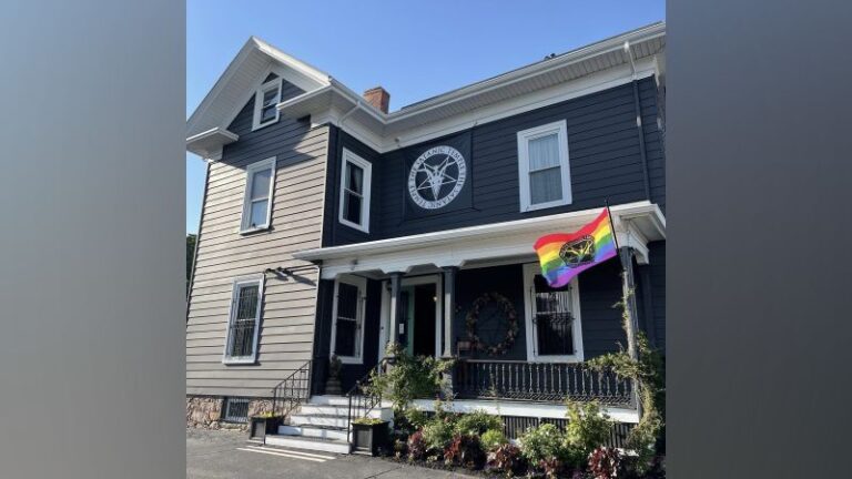 Explosive device is thrown onto porch of the Satanic Temple in Salem, Massachusetts, spurring federal and local probe